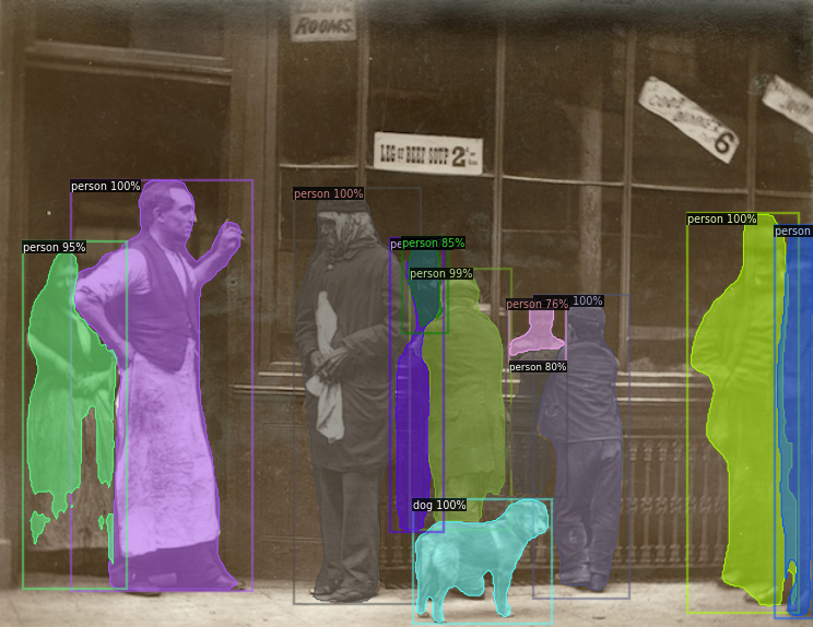 Instance segmentation with Mask-RCNN-50